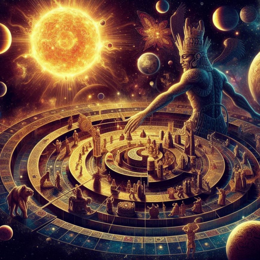 Sümerlerin Güneş Sistemi Haritaları ve Gizemli Dev Varlıklar