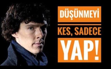 Benedict Cumberbatch Konuşması: Sadece Yapın!