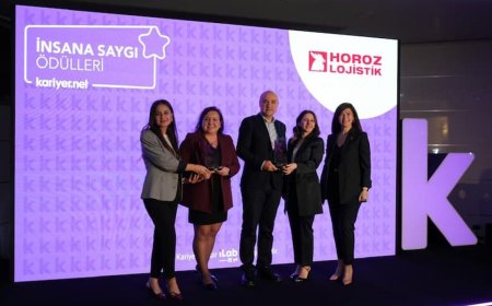 Horoz Lojistik,  İnsana Saygı Ödülü’ne aldı