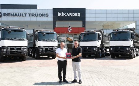 Gölsu Maden, zorlu şantiye operasyonlarında Renault Trucks K serisini kullanıyor