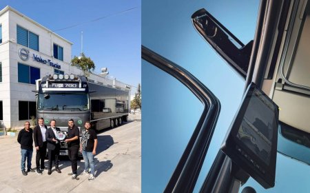 Volvo Trucks, AGİT Nakliyat’a Türkiye’nin ilk Kamera Monitör Sistemli FH16 780 HP’sini teslim etti