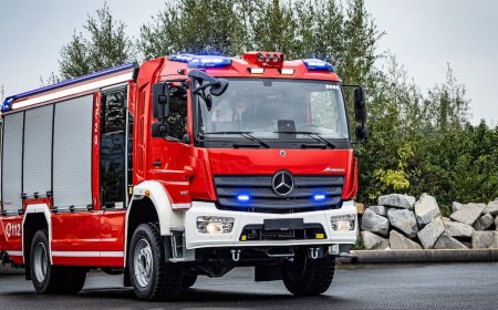 Allison şanzımanlı Atego’lar Bursa İtfaiyesi’nde göreve hazırlanıyor