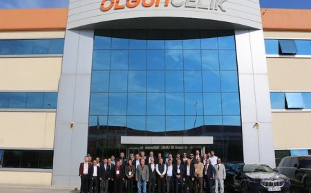 Olgun Çelik, TREDER üyelerine yeni kompozit üretim tesisini tanıttı