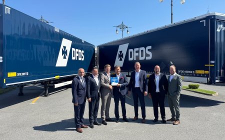DFDS ve Krone, Türkiye’de 1050 treyler teslimatıyla iş birliğini büyüttü