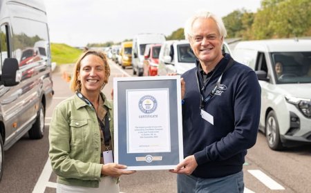 Ford Transit’ten 60. yılında Guinness Dünya Rekoru™