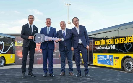 Karsan, Mersin Büyükşehir Belediyesi’ne 17 Adet e-ATA Otobüs  Teslim Etti!