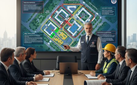 Tesislerin "Trafik Beyni": Baş Denetçiler İş Başında