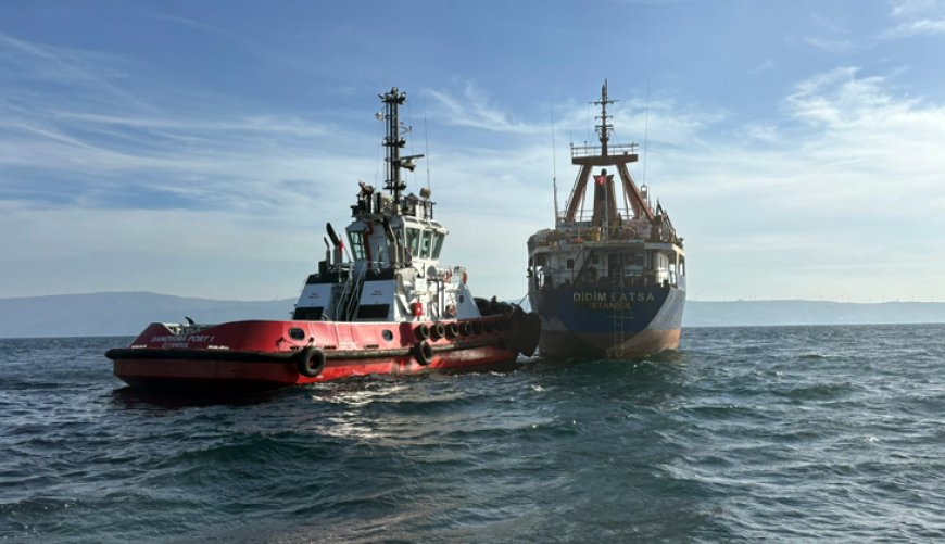 Bandırma’da Demirde Bekleyen Gemideki Mürettebatın İhtiyaçları Giderildi