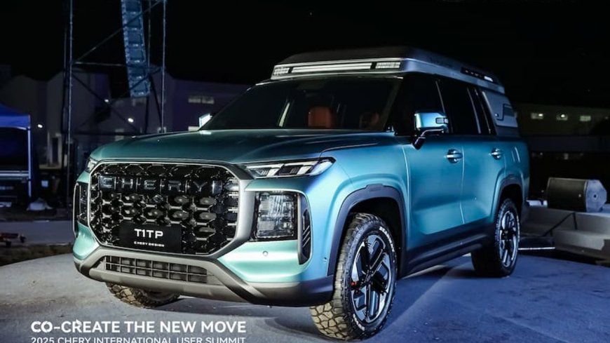 Chery, dünyanın ilk 7 koltuklu dönüştürülebilir Multi-SUV modelini tanıttı