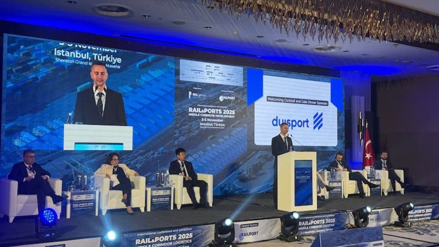 Rail&Ports 2025, küresel lojistik liderlerini İstanbul'da buluşturdu