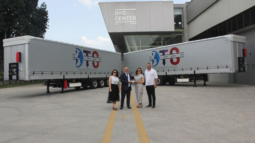 DTS Lojistik filosuna 10 yeni Tırsan treyler kattı