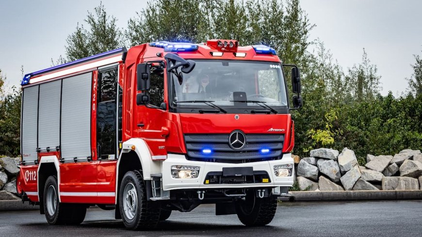 Allison şanzımanlı Atego’lar Bursa İtfaiyesi’nde göreve hazırlanıyor