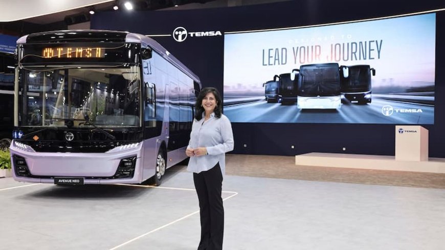 Temsa’nın 600 kilometre menzilli elektrikli otobüsü Avenue Neo görücüye çıktı