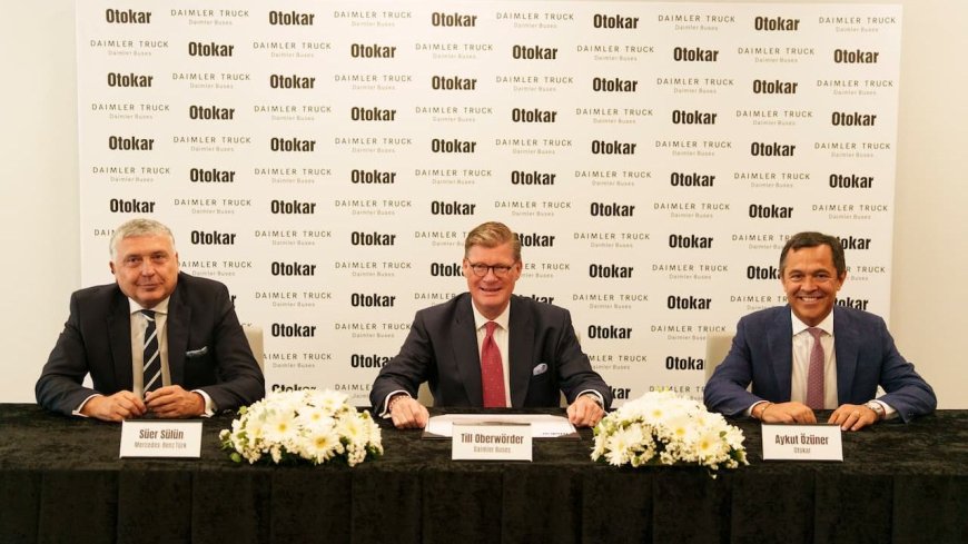 Otokar ve Daimler Buses üretim anlaşması imzaladı