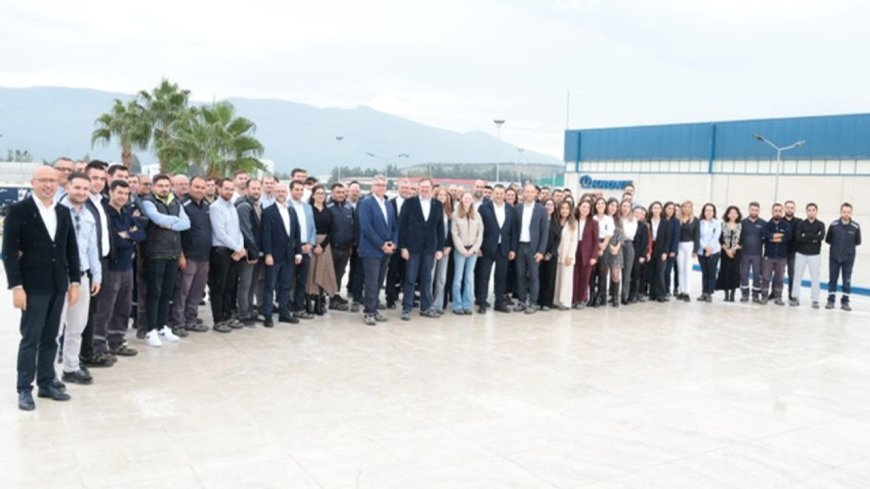 KRONE Grubu İcra Kurulu Başkanı Bernard Krone, Tire fabrikasını ziyaret etti