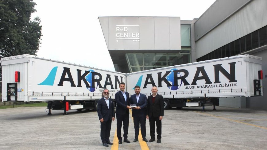 Akran Lojistik filosundaki Tırsan sayısı 180’e ulaştı