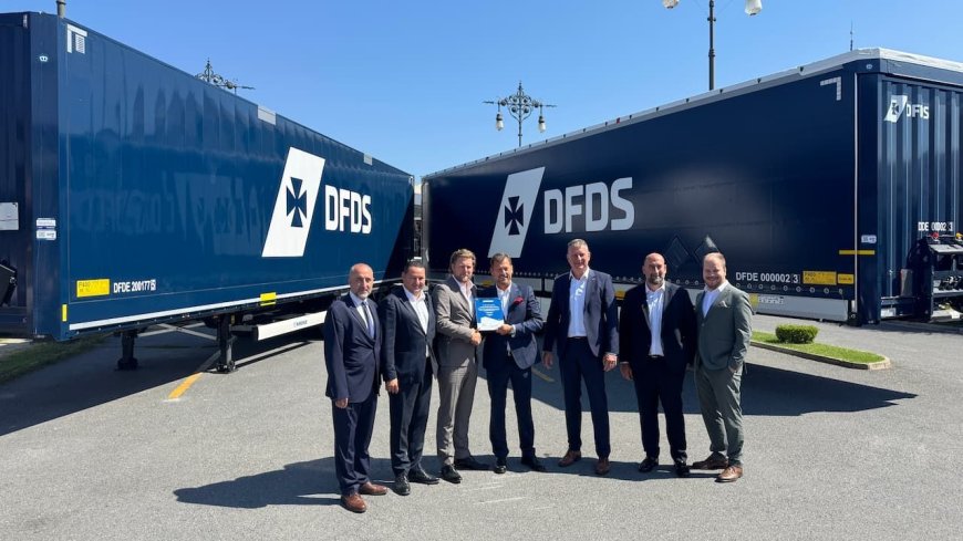 DFDS ve Krone, Türkiye’de 1050 treyler teslimatıyla iş birliğini büyüttü