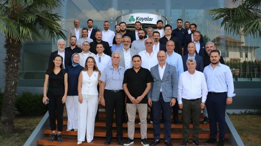 TREDER üyeleri, Kayalar Kimya’yı ziyaret etti