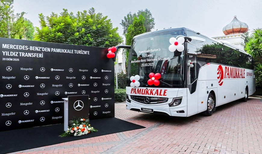 Pamukkale Turizm, Filosunu Mercedes-Benz Tourismo 16 RHD 2+1 ile Güçlendirdi