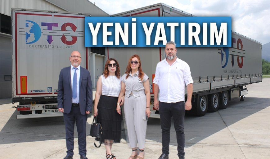 DTS Lojistik, 10 Yeni Tırsan Treyler ile Filosunu Güçlendirdi