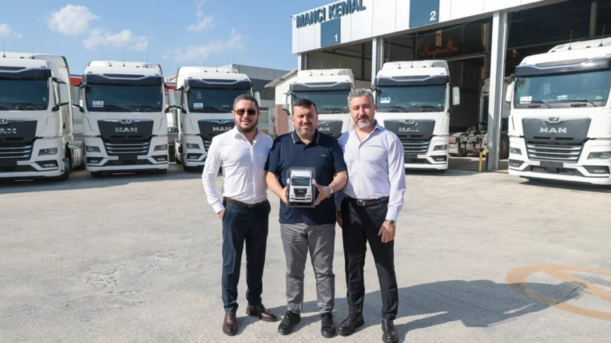 Hatay Merkezli Mavera Lojistik, Filosuna 19 Yeni MAN TGX kattı