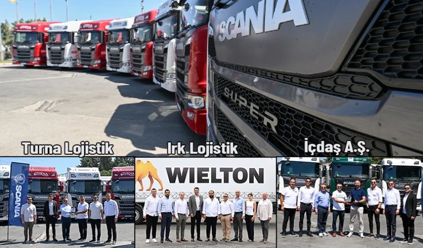 Scania, Sektörün Öncü Firmalarının Tercihi Olmaya Devam Ediyor