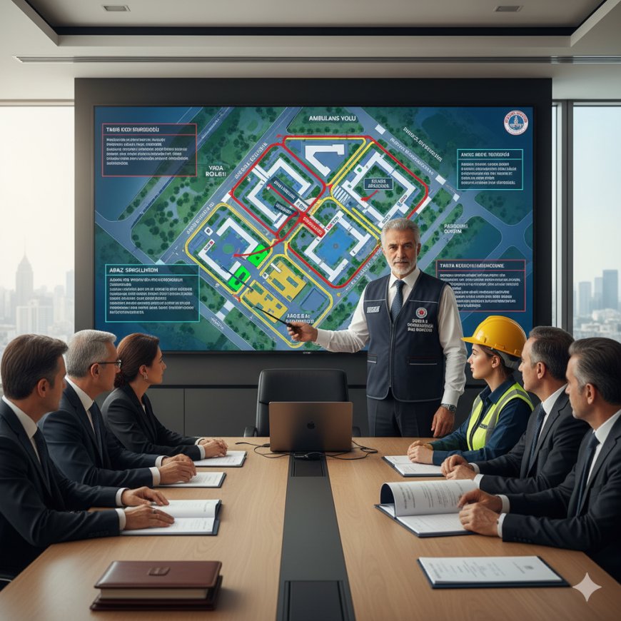 Tesislerin "Trafik Beyni": Baş Denetçiler İş Başında