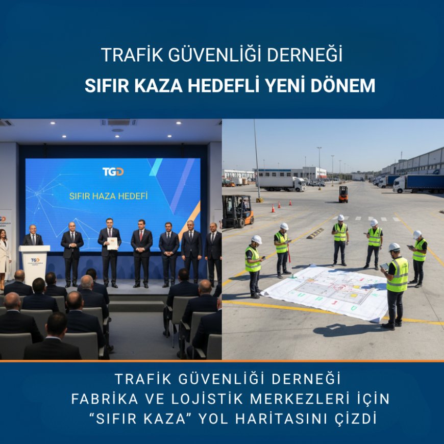 Trafik Güvenliği Derneği  OSB'lerdeki Trafik Kaosuna "Dur" Diyor